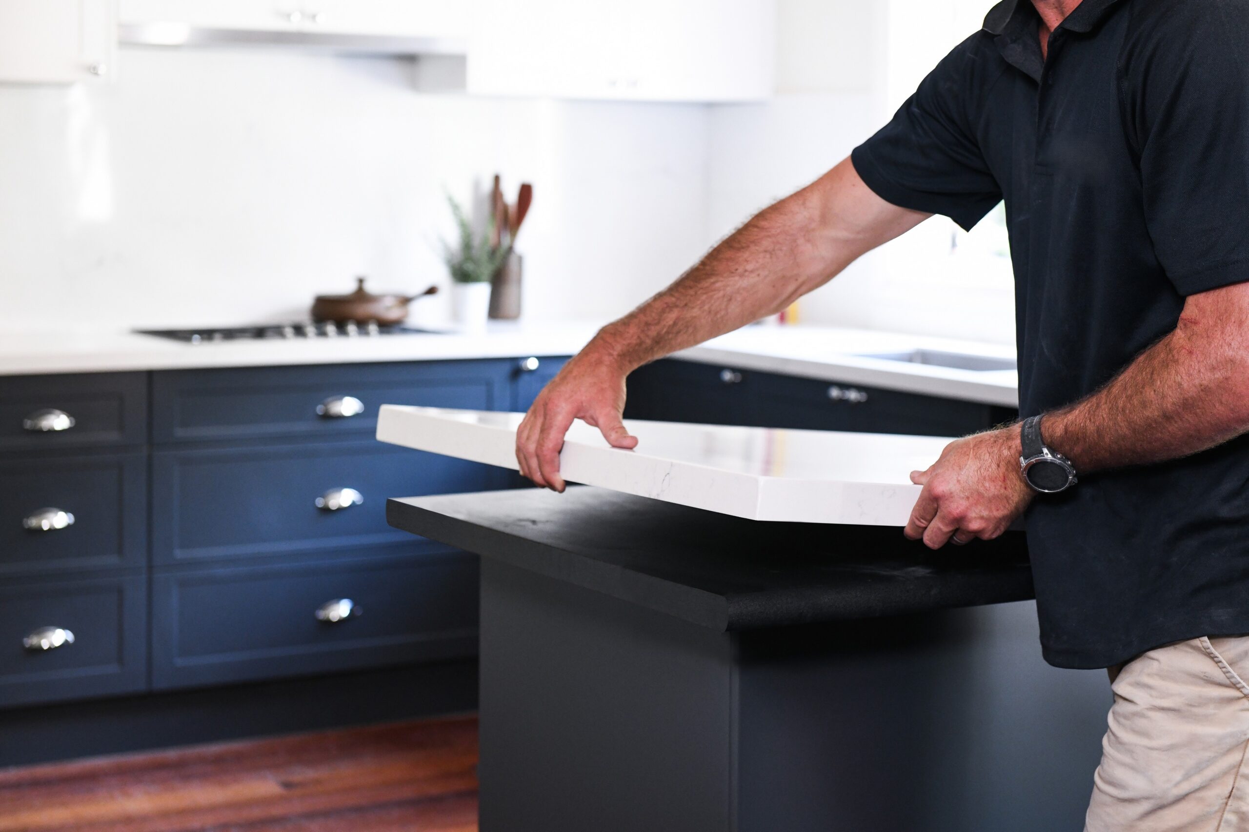 installing a countertop
